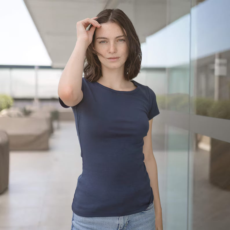 Organic Pima Cotton Premium Minimalist Everyday T-Shirt