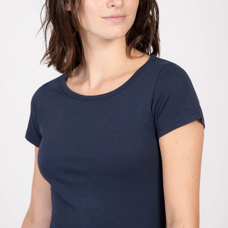 Organic Pima Cotton Premium Minimalist Everyday T-Shirt
