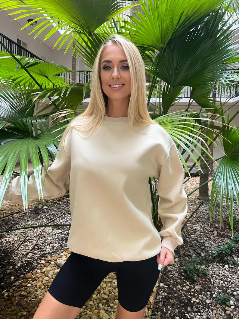 Ultra-Soft Oversized Unisex Sweatshirt