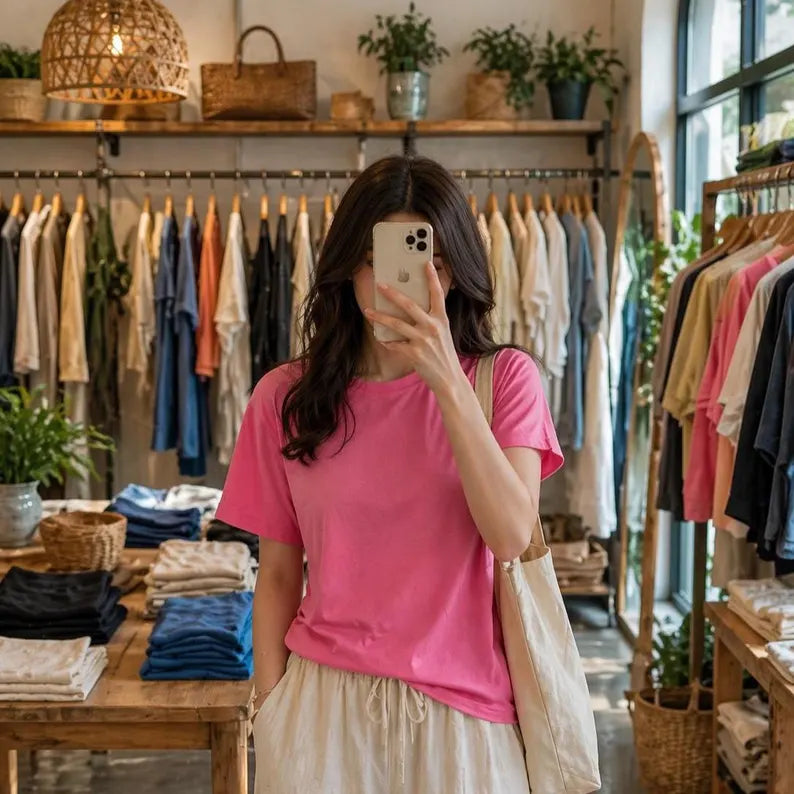 Soft Minimalist Everyday Basic Tee
